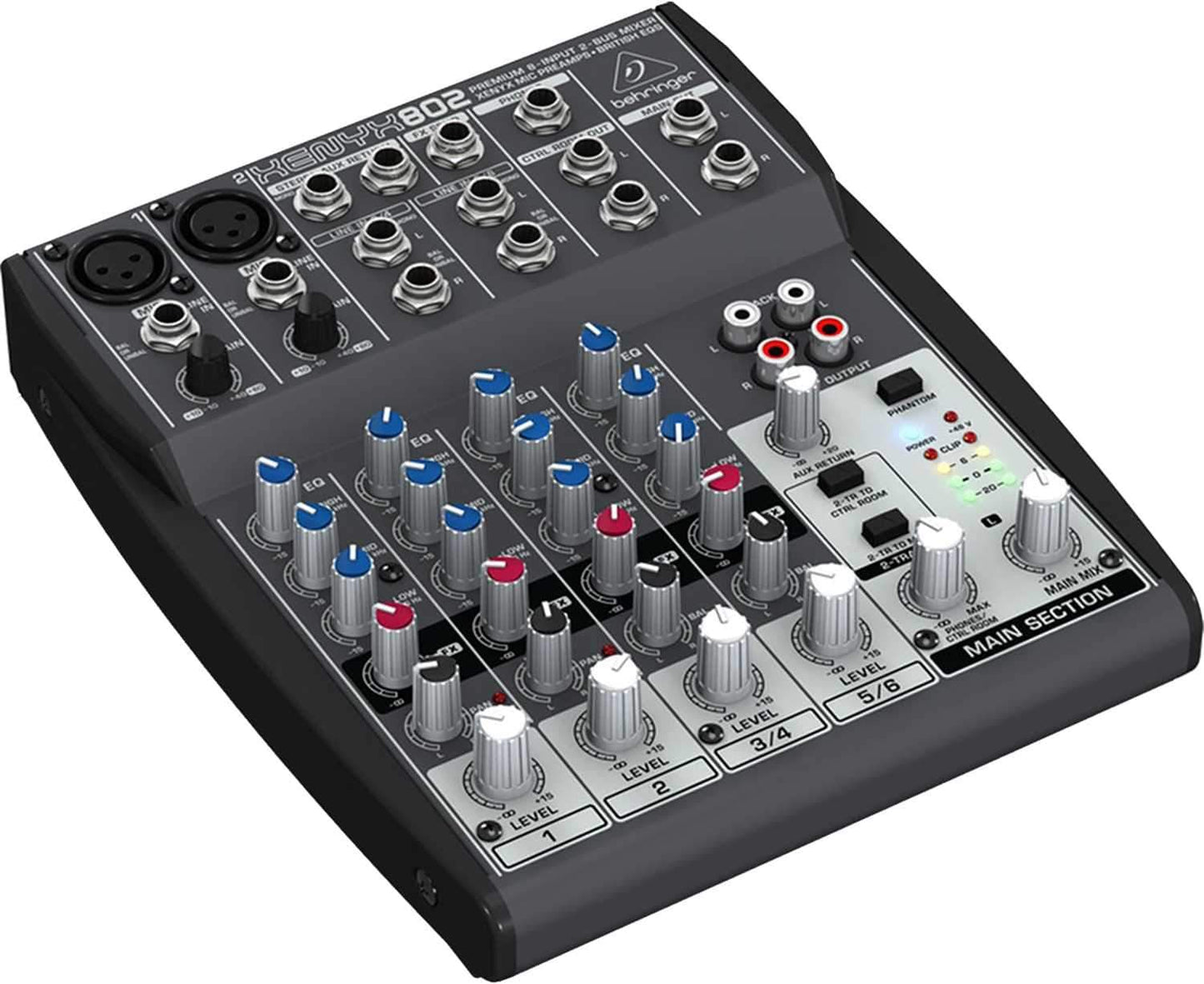 Behringer XENYX802 Mixer with ULM302MIC Wireless Mic - PSSL ProSound and Stage Lighting