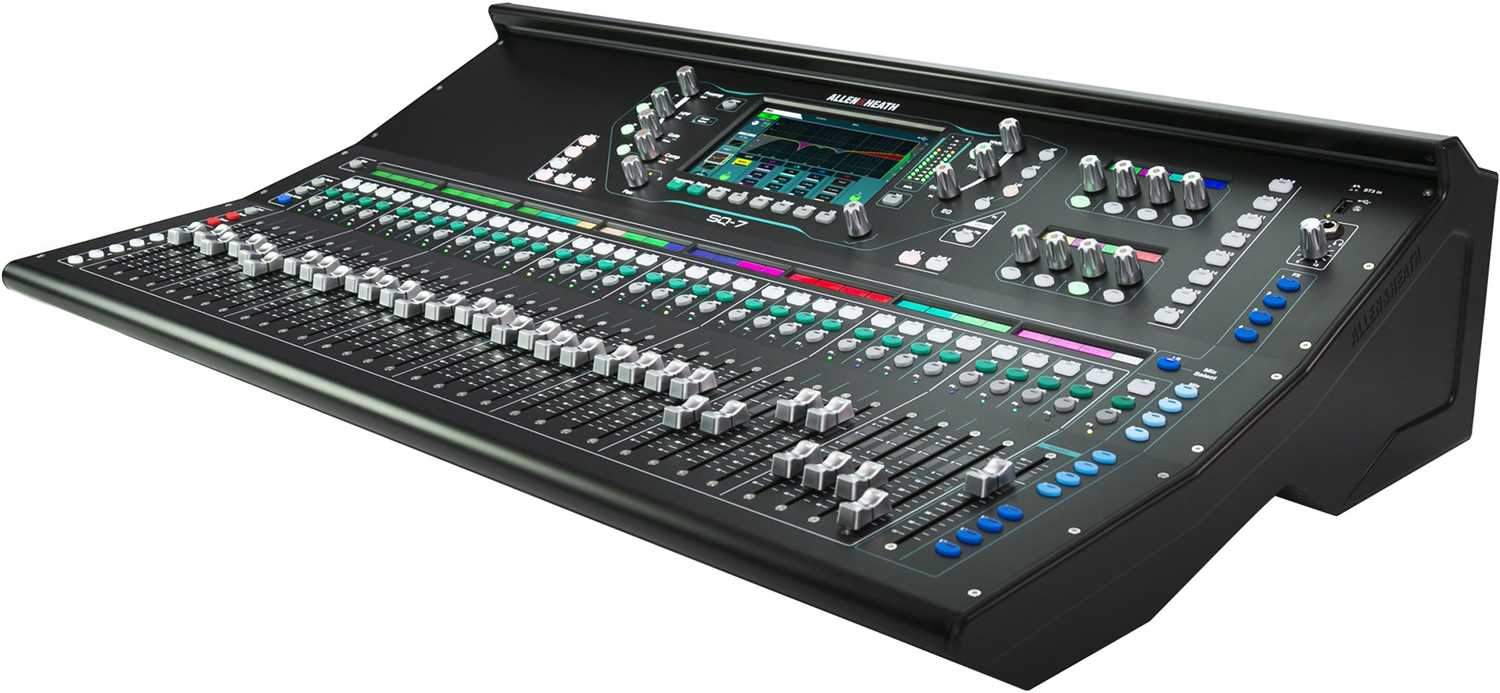 Allen & Heath SQ-7 Digital Mixer with AB168 Stage Box - PSSL ProSound and Stage Lighting