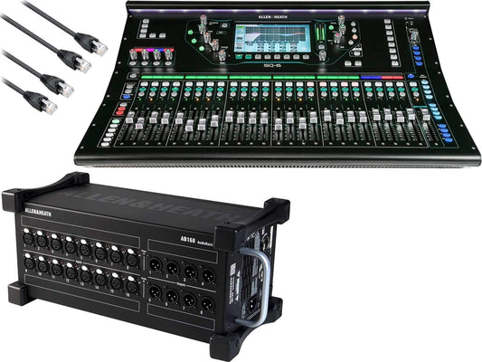 Allen & Heath SQ-6 Digital Mixer with AR84 & AR168 - PSSL ProSound and Stage Lighting