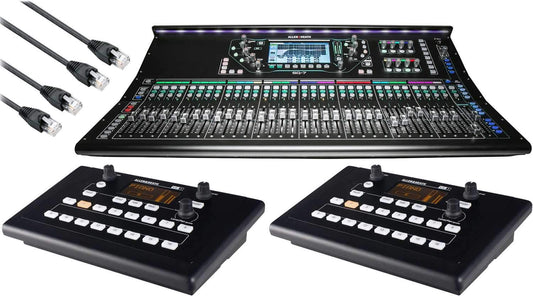 Allen & Heath SQ-7 Digital Mixer with ME-1 2-Pack - PSSL ProSound and Stage Lighting