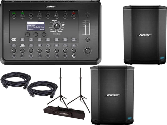 Bose S1 Bluetooth Battery Powered PA Speakers with T8S ToneMatch Mixer - PSSL ProSound and Stage Lighting