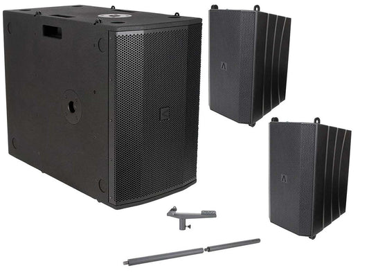 Avante Imperio-Sub210 10-In Sub Pair with Speakers - PSSL ProSound and Stage Lighting