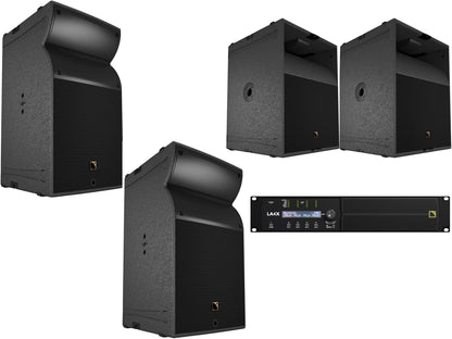 L-Acoustics A15 Focus 2-Way Passive Speaker x2 w/ KS21 Subwoofer x2 & LA4X Amp - PSSL ProSound and Stage Lighting