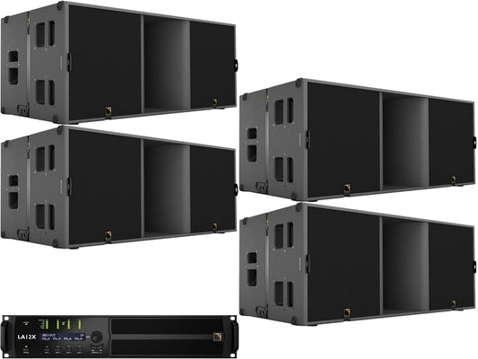 L-Acoustics KS28 Subwoofer x4 w/ LA4X Amp - PSSL ProSound and Stage Lighting