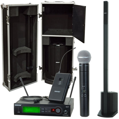 Bose L1 Compact Speaker System with Case & Shure SLX SM58 Microphone & Lav - PSSL ProSound and Stage Lighting