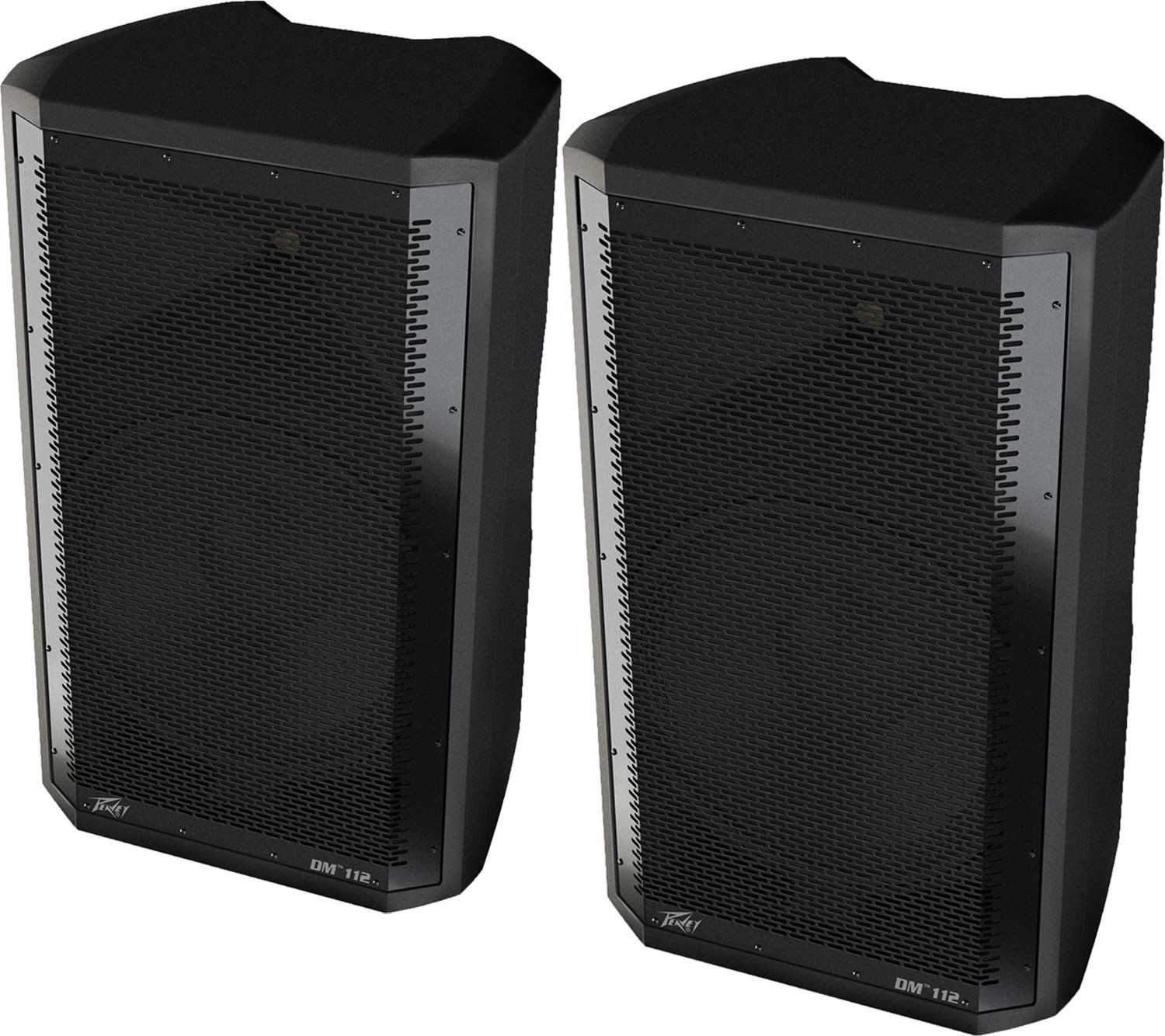 Peavey DM112 Dark Matter 12" Powered Speakers Pair - PSSL ProSound and Stage Lighting