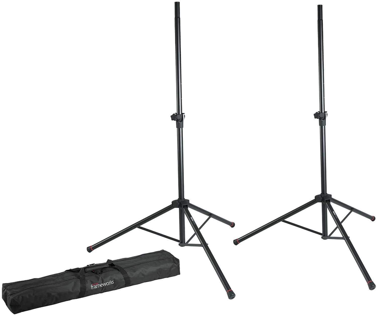 Alto Professional Truesonic TSL115 Powered Speakers (2) with Gator Stands & Totes - PSSL ProSound and Stage Lighting