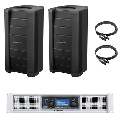 Bose F1 Model 812 Passive Speakers (2) & QSC GXD-4 Power Amp - PSSL ProSound and Stage Lighting