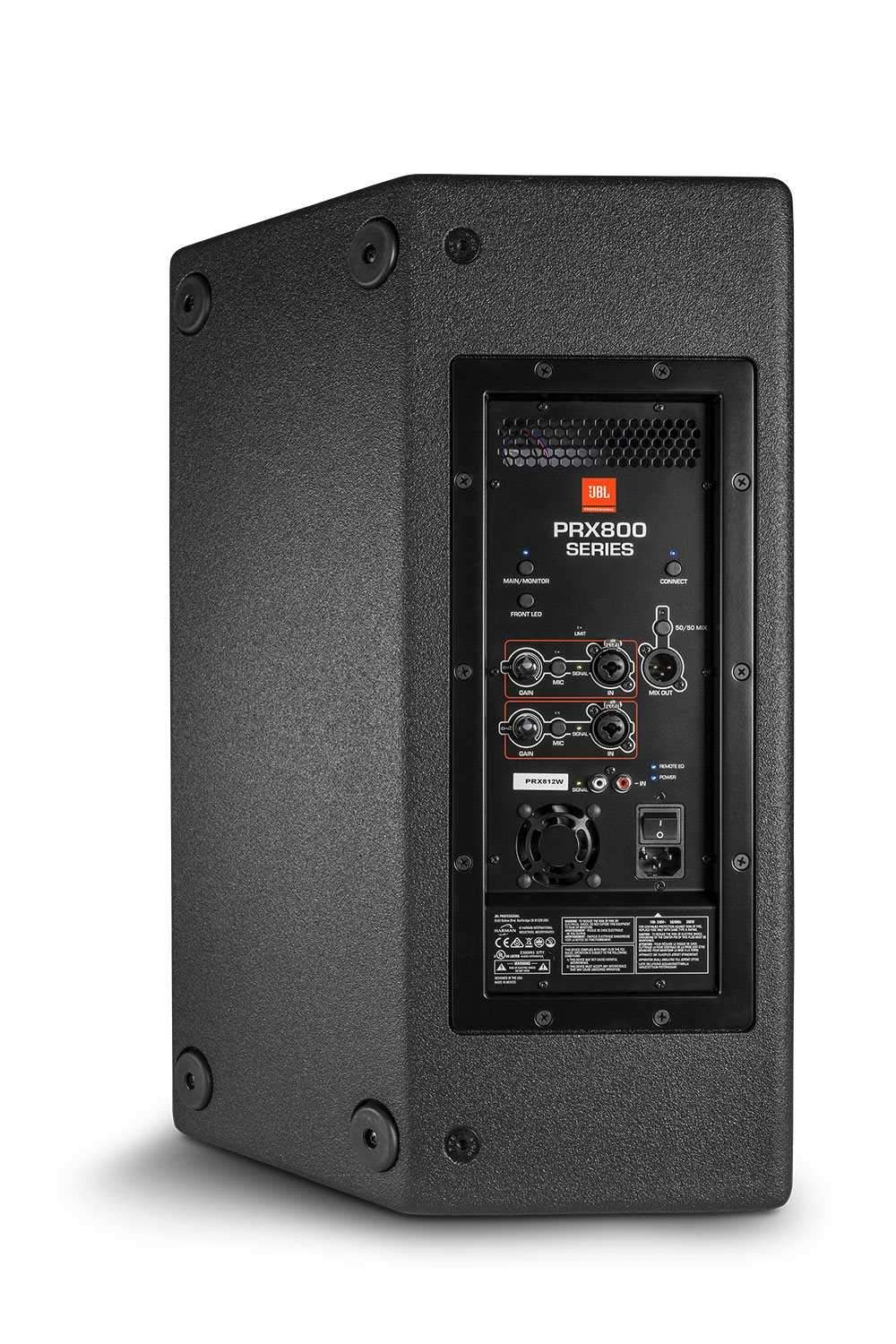 JBL PRX812W Speaker & Soundcraft Ui12 Mixer with Shure BLX24-PG58 - PSSL ProSound and Stage Lighting