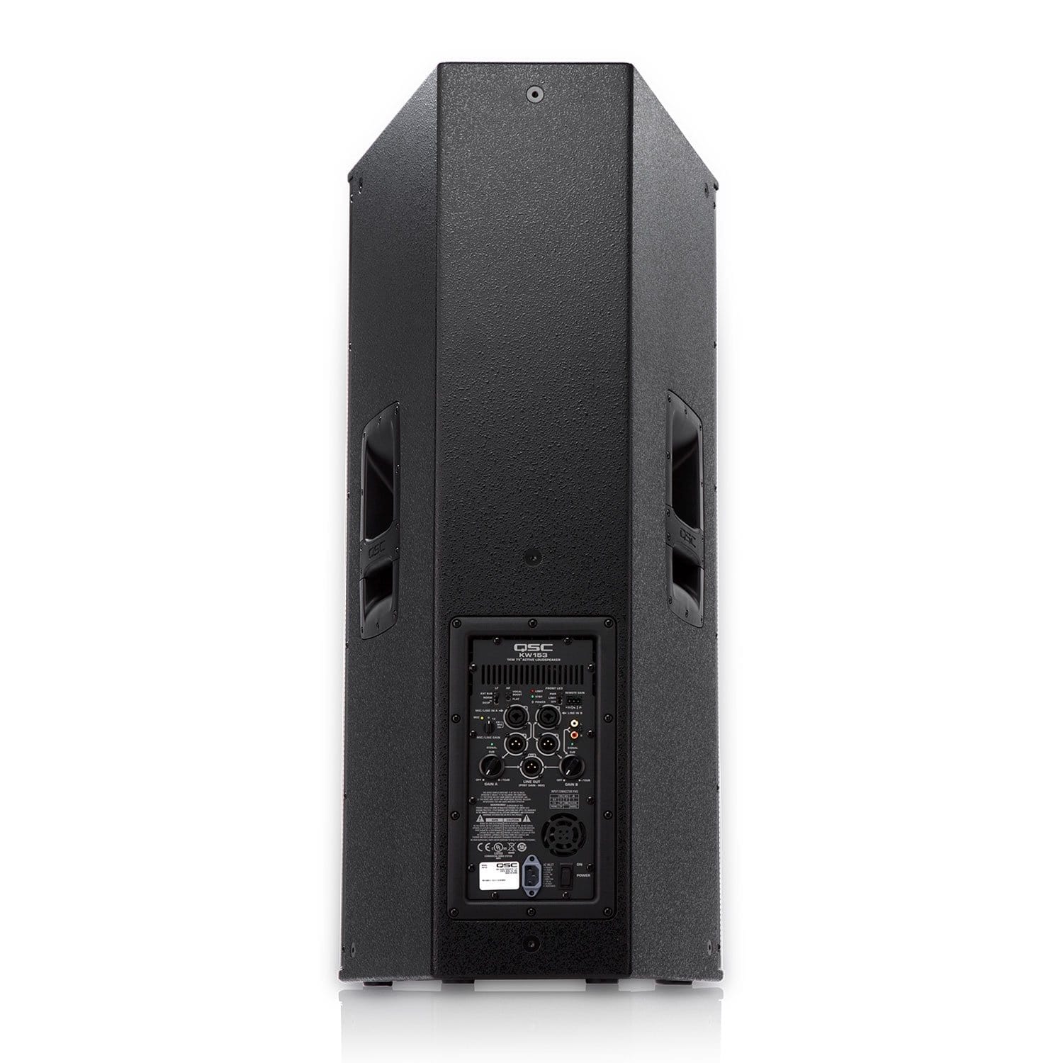 QSC KW153 Powered Speaker with Shure BLX24-PG58 - PSSL ProSound and Stage Lighting