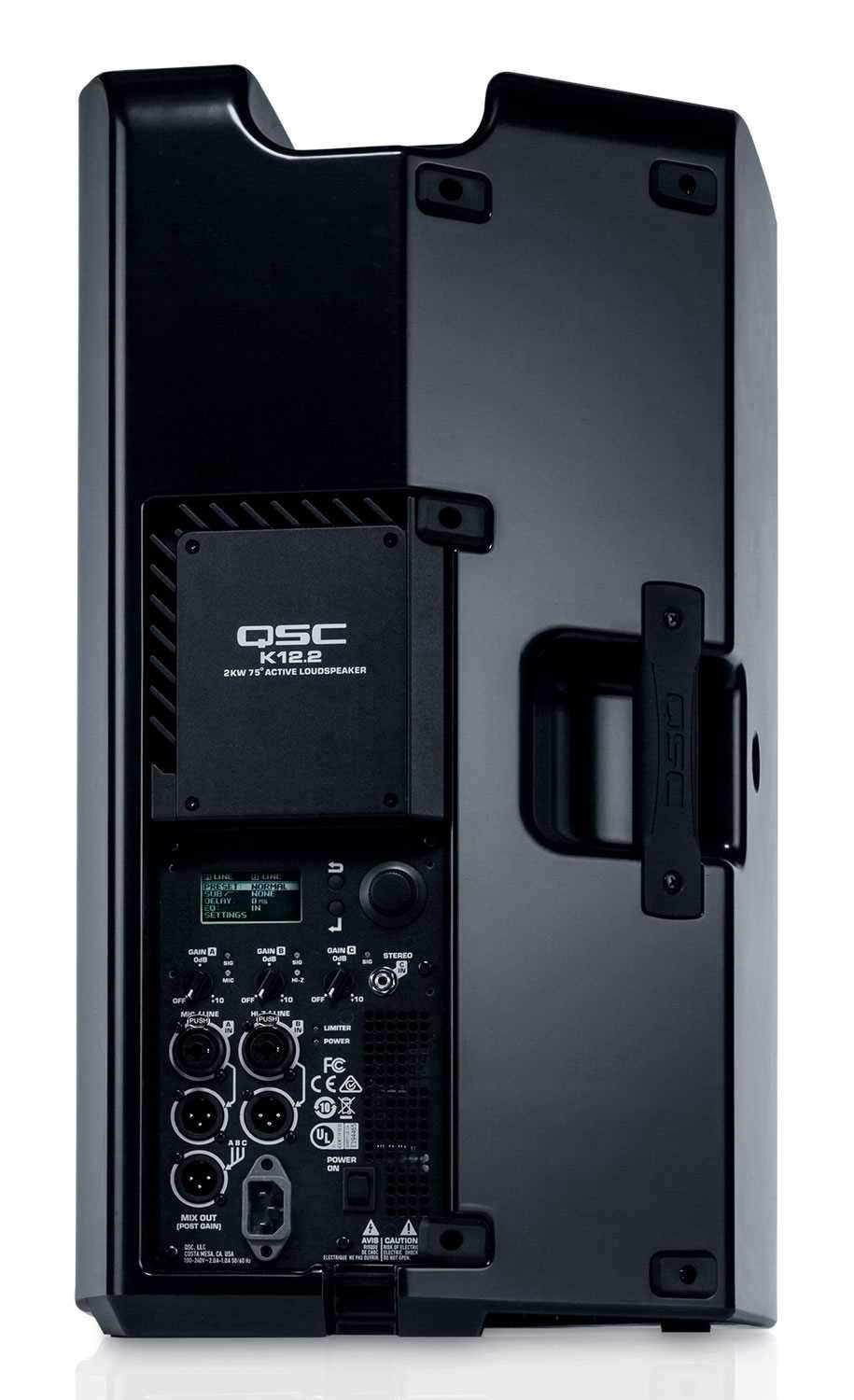 QSC K12.2 12-Inch 2-Way 2000W Powered Speaker Pair - PSSL ProSound and Stage Lighting
