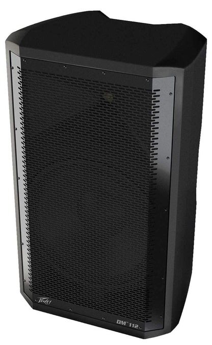Peavey DM112 Dark Matter 12-inch Powered Speakers & PV14BT Mixer - PSSL ProSound and Stage Lighting