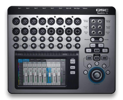 QSC K10.2 10-inch Powered Speakers with TouchMix 16 Mixer - PSSL ProSound and Stage Lighting