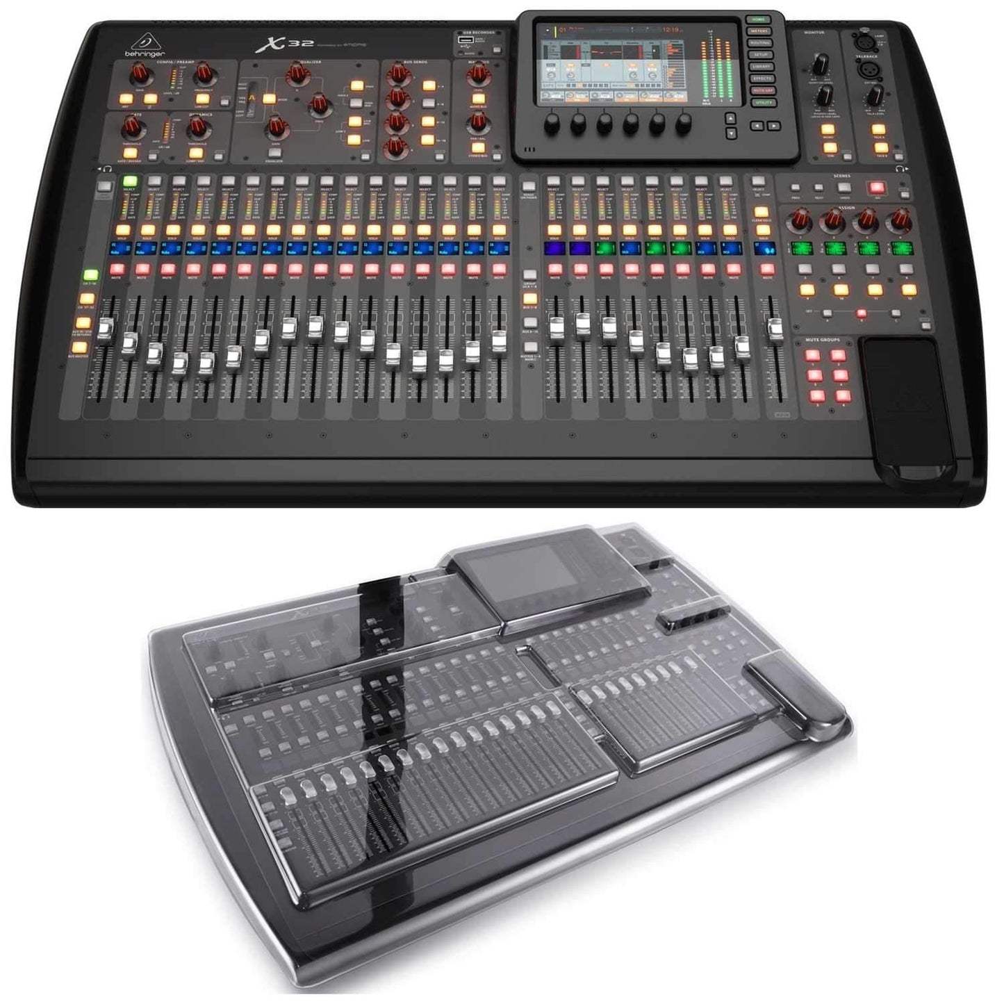Behringer X32 Digital Mixer with Decksaver Cover - PSSL ProSound and Stage Lighting