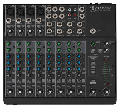 Mackie 1202VLZ4 12-Channel PA Mixer with Gator Bag - PSSL ProSound and Stage Lighting