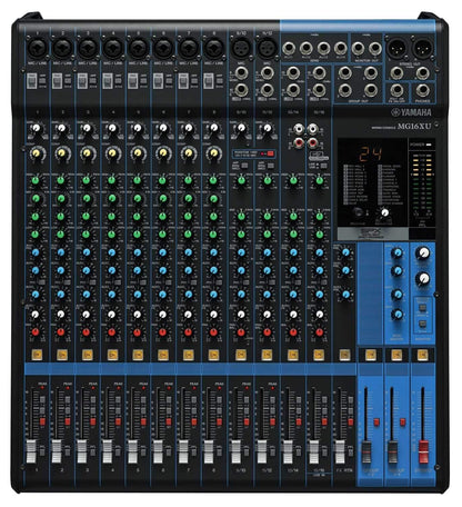 Yamaha MG16XU 16-Channel Mixer with Gator Bag - PSSL ProSound and Stage Lighting