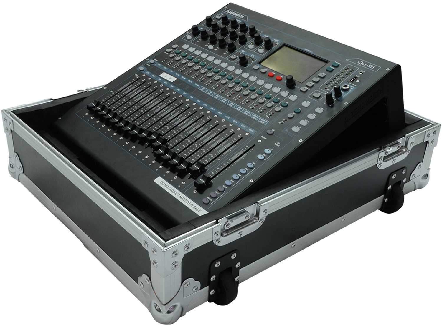 Allen & Heath QU-16C 16-Channel Digital Mixer with Gator Flight Case - PSSL ProSound and Stage Lighting