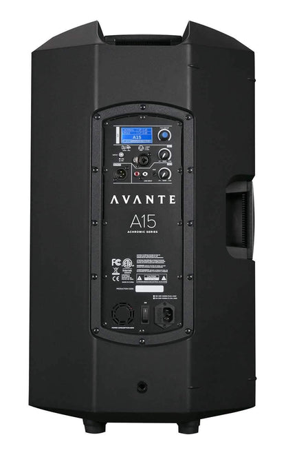Avante A15 15-Inch Powered Speaker Pair - PSSL ProSound and Stage Lighting