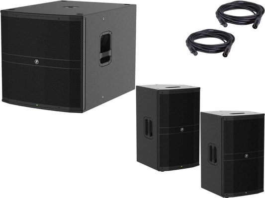 Mackie DRM212 12-In Powered Speakers with 18-In Sub - PSSL ProSound and Stage Lighting