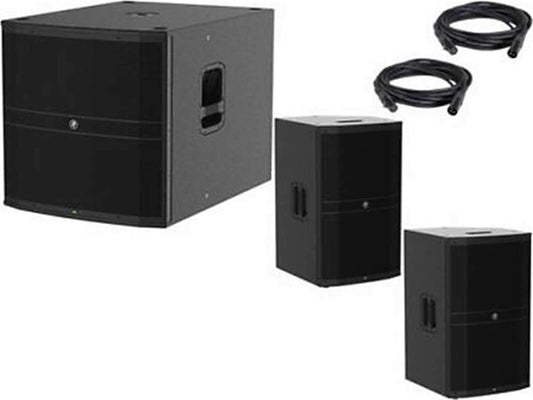 Mackie DRM215 15-In Powered Speaker Pair with 18-In Sub - PSSL ProSound and Stage Lighting