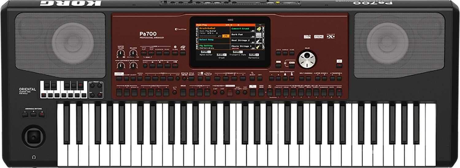 Korg Pa700 ORIENTAL 61-Key Professional Arranger Keyboard - PSSL ProSound and Stage Lighting