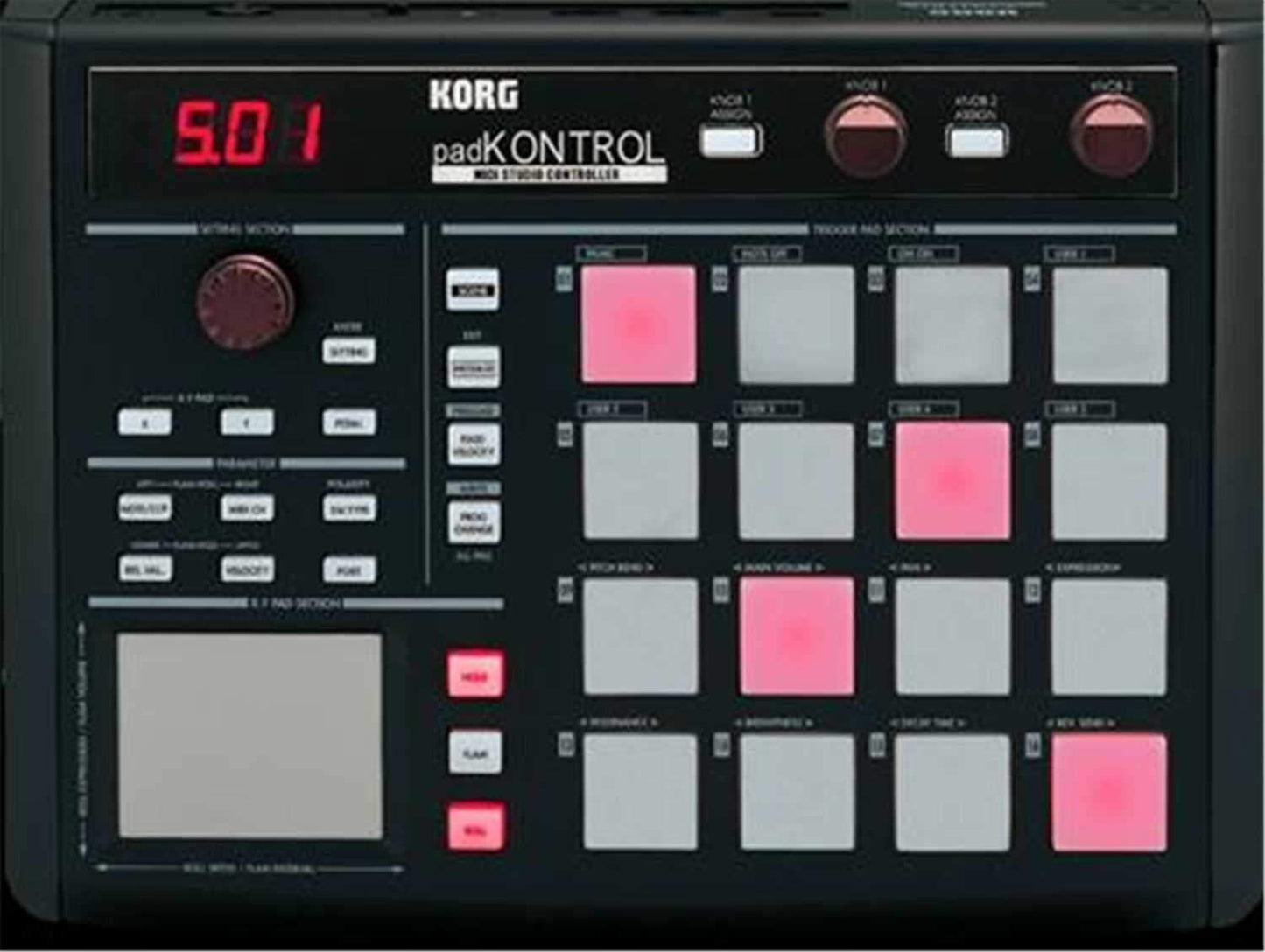 Korg padKONTROL MIDI Studio Pad Controller - PSSL ProSound and Stage Lighting
