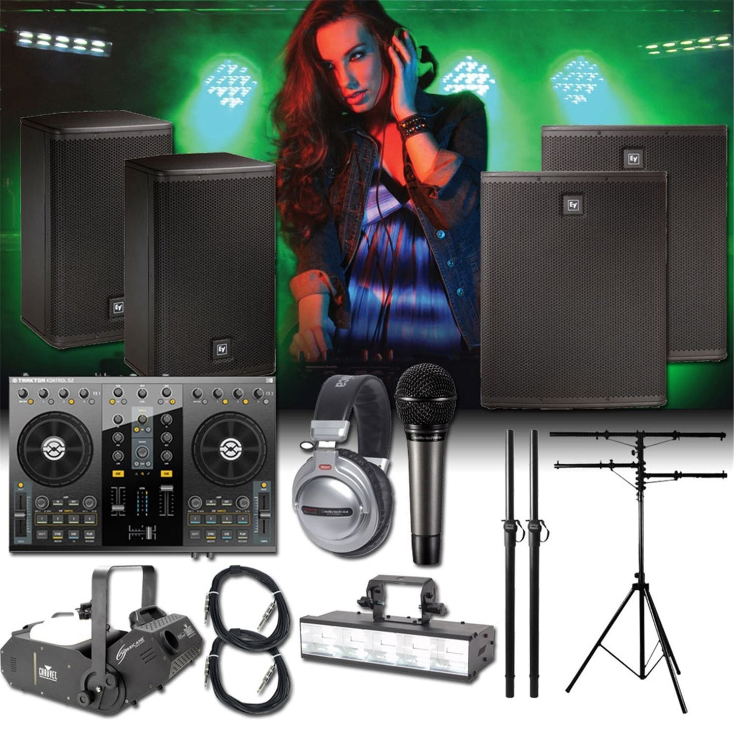 Platinum Complete House Party In A Box Package - PSSL ProSound and Stage Lighting