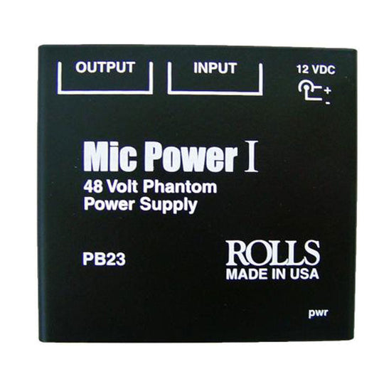 Rolls PB23 Phantom Power Supply - PSSL ProSound and Stage Lighting