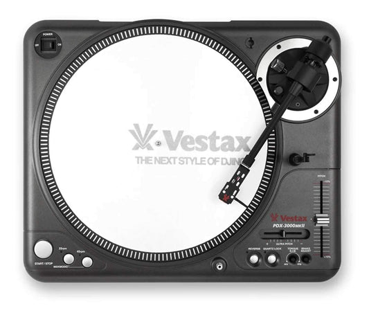 Vestax PDX3000MKII Pro Direct Drive DJ Turntable - PSSL ProSound and Stage Lighting