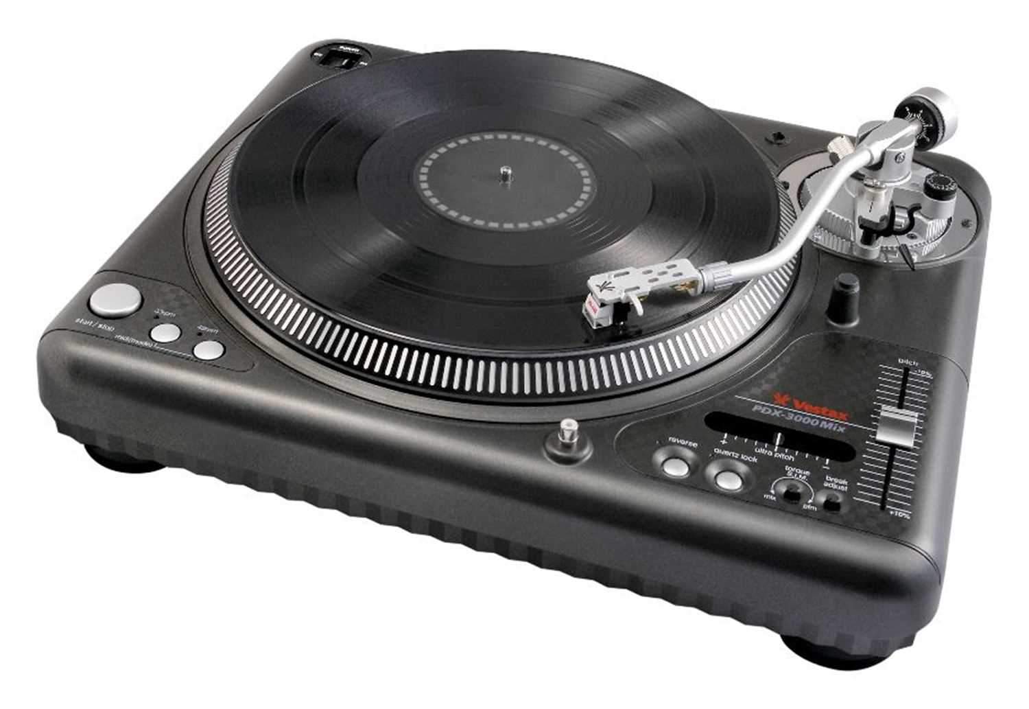 Vestax PDX-3000 Turntable with MIDI/Adjustable Torque - PSSL ProSound and Stage Lighting