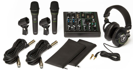 Mackie Performance Bundle with ProFX6V3 Mixer - PSSL ProSound and Stage Lighting