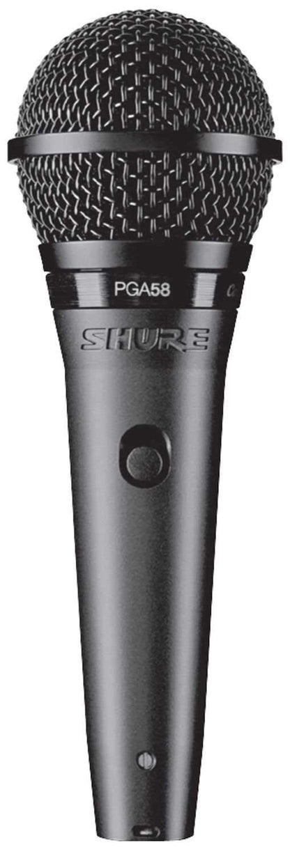Shure PGA58-XLR Dynamic Vocal Mic with XLR Cable - PSSL ProSound and Stage Lighting