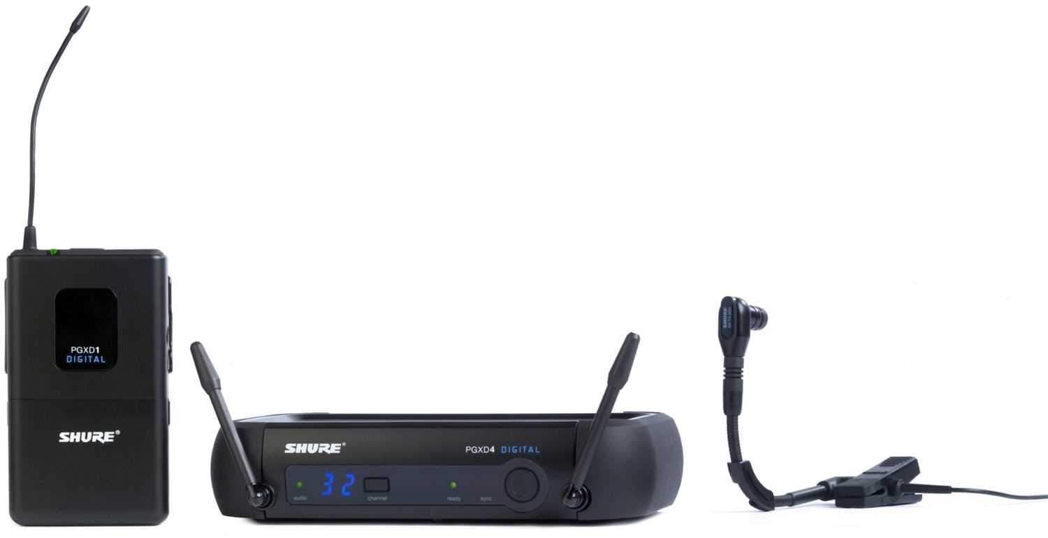 Shure PGXD14BETA98H Digital Wireless Inst with Beta98 - PSSL ProSound and Stage Lighting