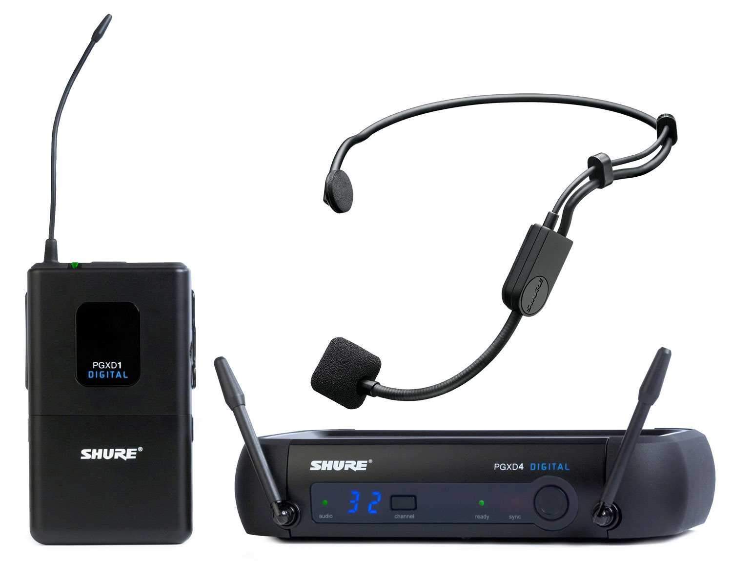 Shure PGXD14-PGA31 Digital Wireless Headset Mic - PSSL ProSound and Stage Lighting