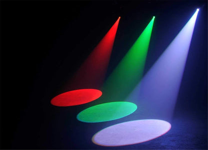 ADJ American DJ Pinspot LED Quad Color DMX LED Light - PSSL ProSound and Stage Lighting