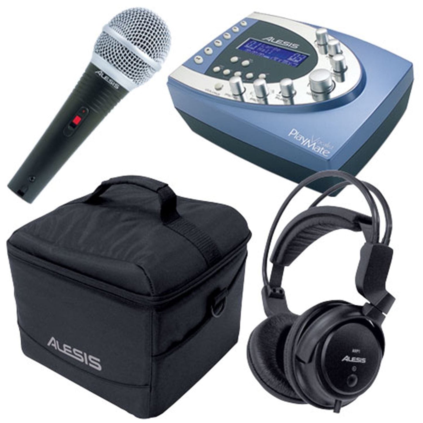 Alesis Playmate Play Pack Mic Cable Case Headphone - PSSL ProSound and Stage Lighting