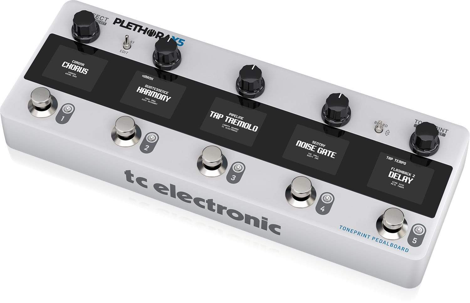 TC Electronic Plethora-X5 Tone Print Pedal Board - PSSL ProSound and Stage Lighting