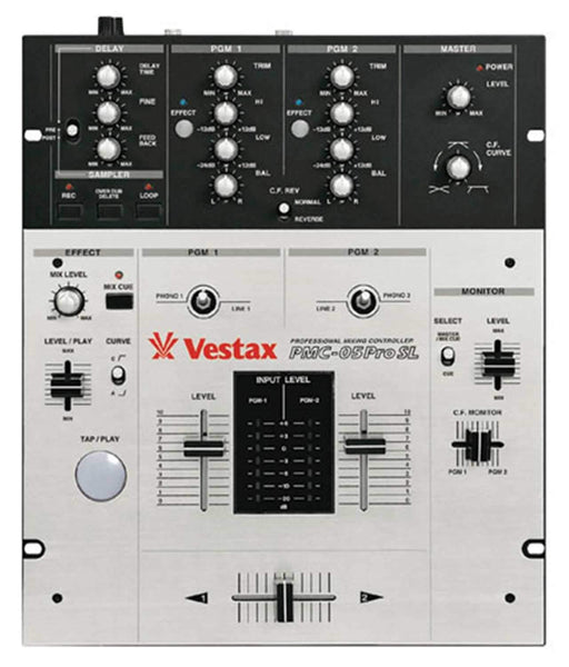 Vestax PMC-05-PRO-SL-VCA 2-Channel Pro DJ Mixer | PSSL ProSound