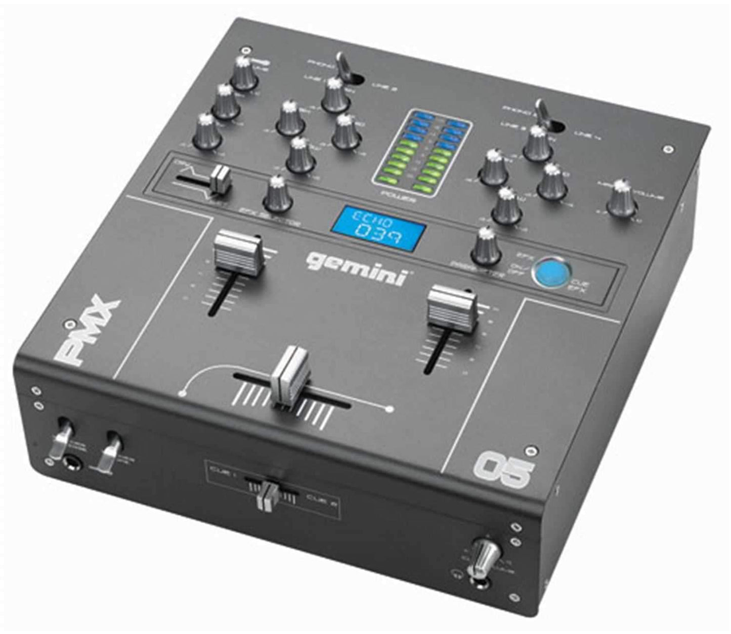 Gemini PMX-05 Professional 2 Channel Stereo Mixer - PSSL ProSound and Stage Lighting