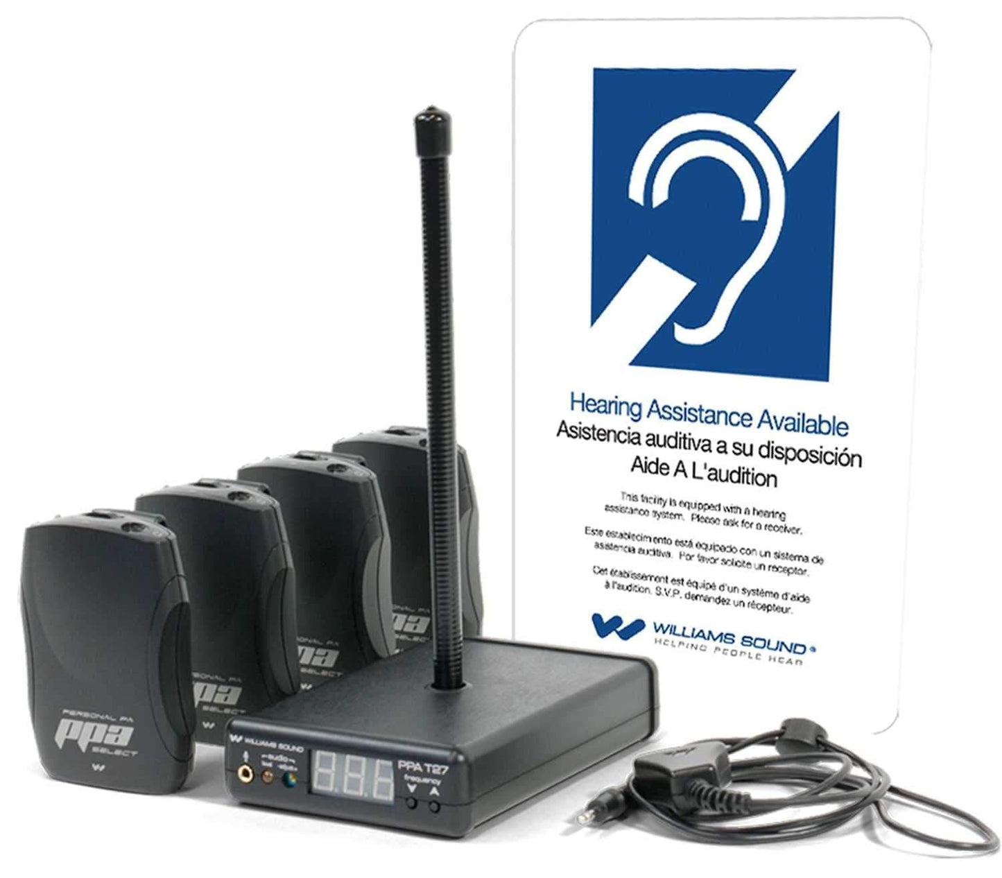Williams Sound PPA VP 37 FM Assistive Listening System - PSSL ProSound and Stage Lighting