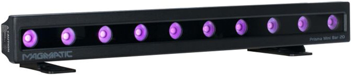 Magmatic Prisma Mini Bar 20 IP65 UV Wash Bar Light - ProSound and Stage Lighting