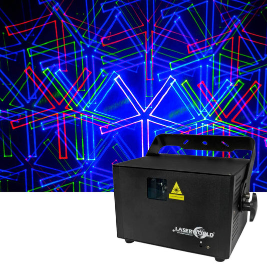 Laserworld PRO-1600RGB 1600mW RGB Laser Effect - PSSL ProSound and Stage Lighting