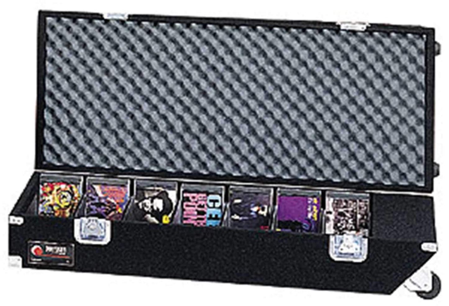 Odyssey Pro Case CD Case with Casters-Black - PSSL ProSound and Stage Lighting