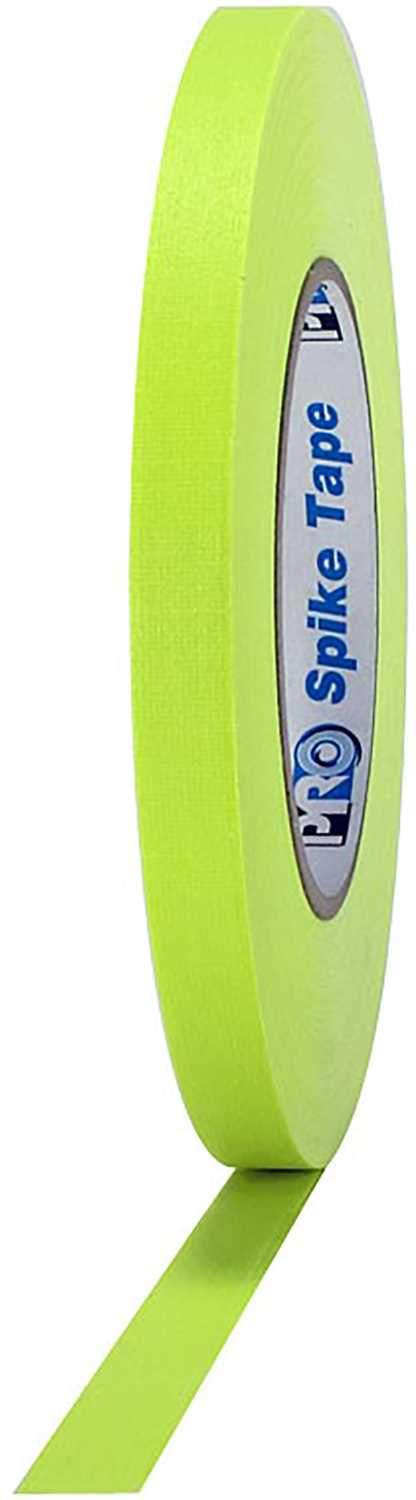 Pro Spike Fluorescent Yellow Matte Cloth Tape - PSSL ProSound and Stage Lighting