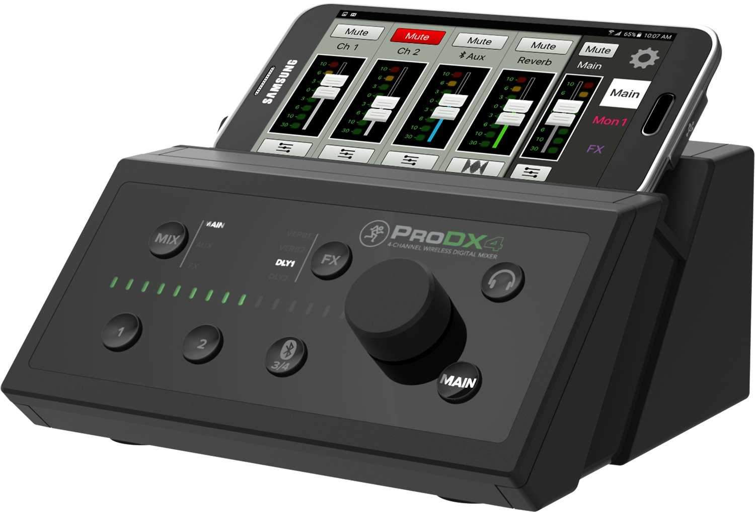 Mackie ProDX4 4-Channel Wireless Digital Mixer - PSSL ProSound and Stage Lighting