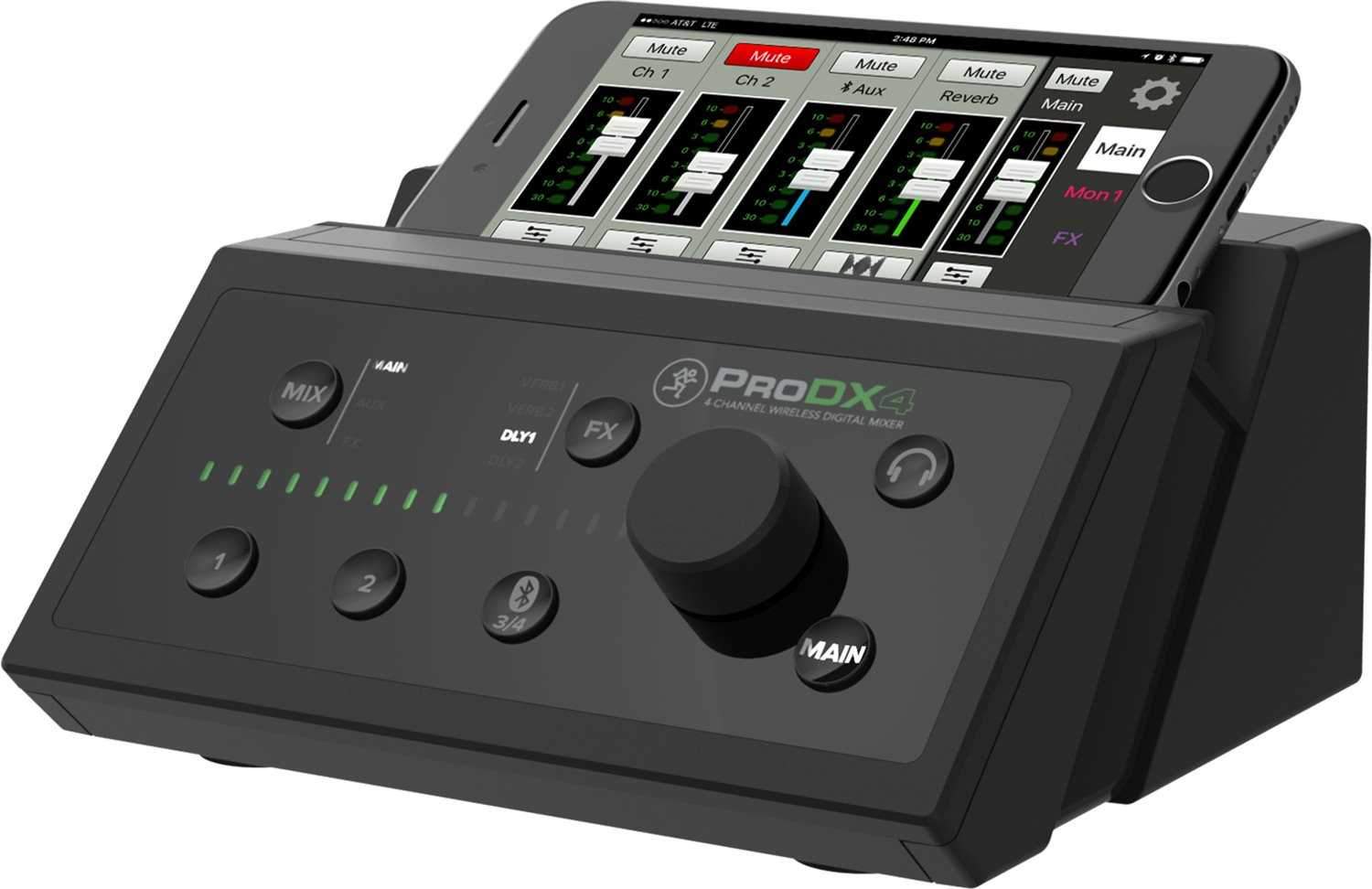 Mackie ProDX4 4-Channel Wireless Digital Mixer - PSSL ProSound and Stage Lighting