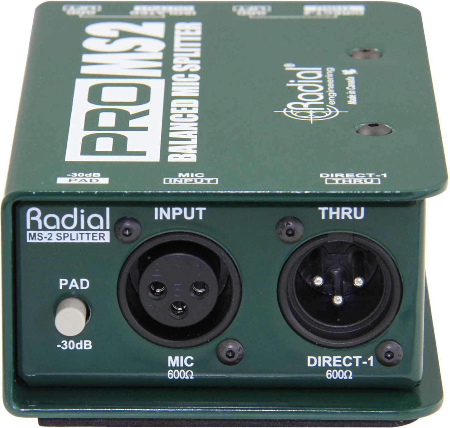 Radial ProMS2 Passive Mic Splitter - PSSL ProSound and Stage Lighting