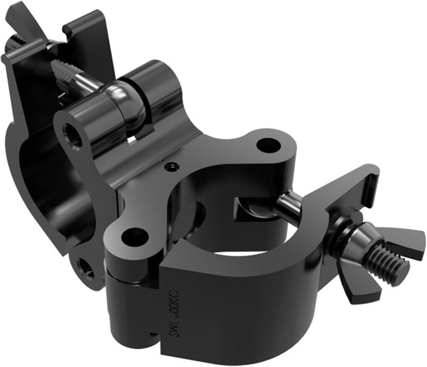 Global Truss Pro Swivel Clamp BLK Wrap Around 2In - PSSL ProSound and Stage Lighting