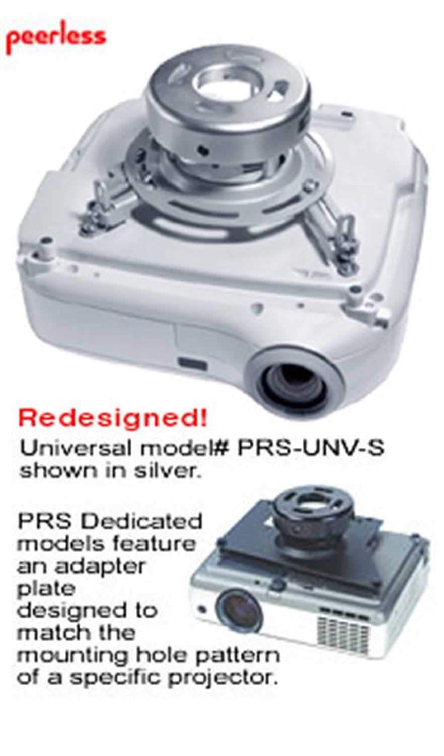 Peerless PRS-UNV Universal Prs Projector Mount - PSSL ProSound and Stage Lighting