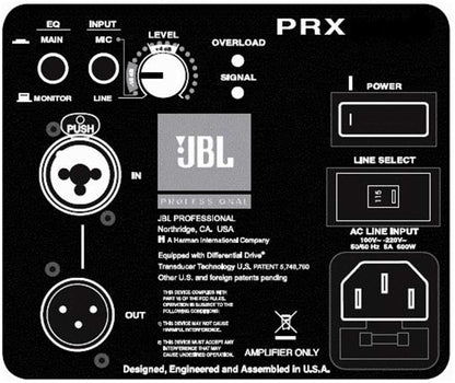 JBL PRX518S 18 Inch Powered 500 Watt Subwoofer - PSSL ProSound and Stage Lighting